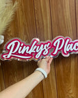 Custom Acrylic Mirror 3D Triple Layer Script Name Sign, Personalised Kid Nursery Wall Decor, First Birthday Shower, Baptism, Wedding Signage