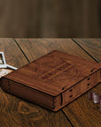 Custom Made Laser Cut & Engraved Wooden Keepsake Book Box, Personalised Plywood/ MDF Name/ Logo Wedding, Birthday, Corporate Novel Photo Storage Gift Boxes