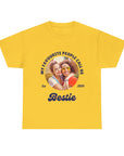 Customise Your Own Photo My Favourite People Call Me Unisex T-shirt, Personalised Insert Pet Image Tee Shirts, Friend Group, Couple, Anniversary Gifts