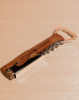 Personalised Corkscrew, Leather Card Holder, Shot Glass Set in Custom Engraved Wooden Box, Best Man, Father, Groomsman Proposal Wedding Gift
