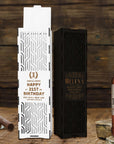 Custom Made Laser Cut & Engraved Wooden Decorative Wine Box, Personalised Plywood/ MDF Name/ Logo Wedding, Birthday, Corporate Wine Bottle Gift Boxes