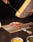 Personalised Acacia Cheese Tasting Paddle & Knife, Charcuterie, Cheese/ Chopping/ Cutting Board, Timber Engraved Custom Wedding/ Anniversary/ Housewarming/ Kitchen Gift