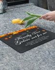 Personalised Photo Memorial Slate Sign Custom Print In Loving Memory Garden Stone Funeral Cemetery Plaque Display Pet Loss of Love Pray Gift