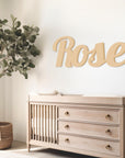 Custom Acrylic Mirror/ Plywood Script Room Name/ Business Sign, Personalised Wooden Nursery Wall Decor, Birthday, Party, Event Logo Signage