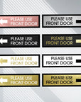 Personalised Acrylic Room Name Sign, Door Number, Company Wall Plate, Office, Apartment, Hotel Wayfinding/ Location Signage/ Custom Plaque