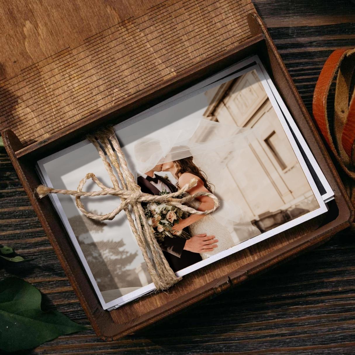 Wedding Photography Presentation Boxes Custom Engraved Wedding