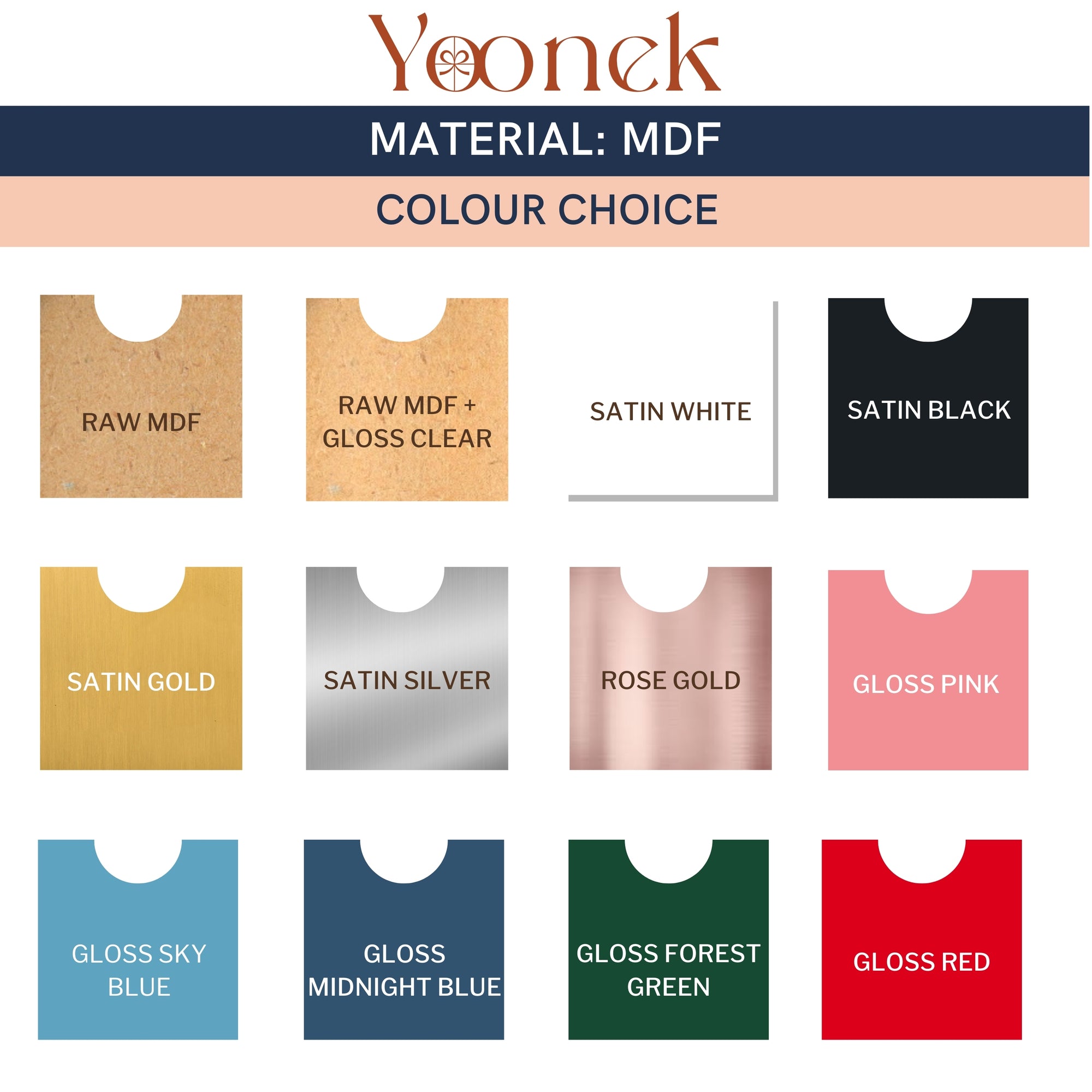 Personalised UV Printed Christmas Family Name Square Wooden Sign