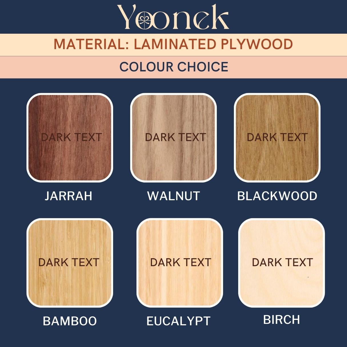 Personalised Plywood Santa Treat Tray