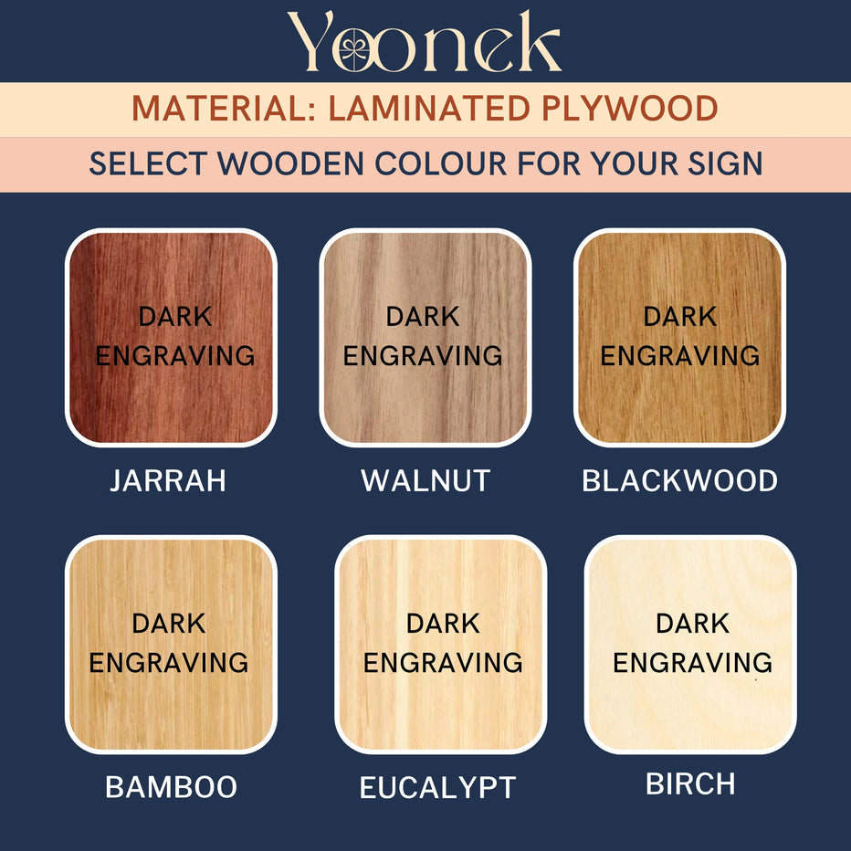 Personalised Raised 3D Letter MDF Wooden Welcome Wedding/ Event Signage