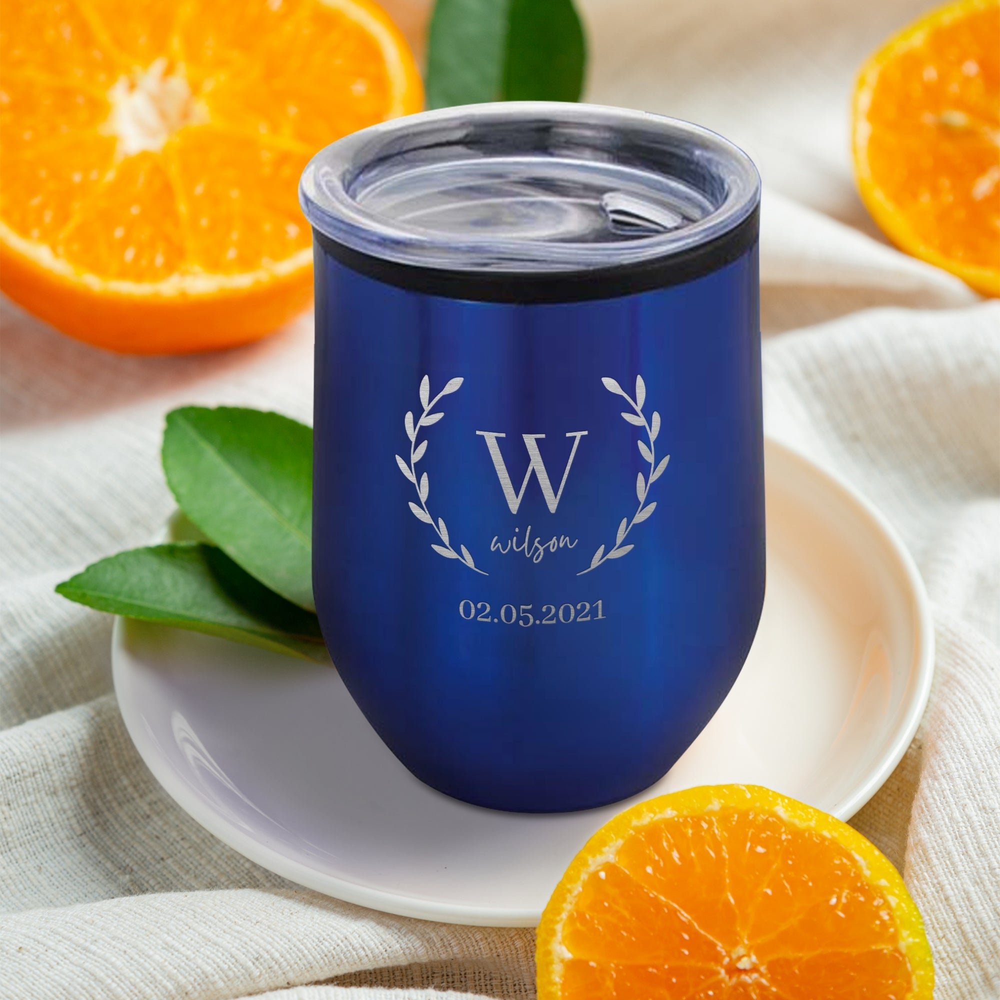 Personalised Engraved Stainless Steel Double Wall Coffee Cup Tumbler Custom Insulated Wine Sipper Travel Mug Corporate Birthday Teacher Gift