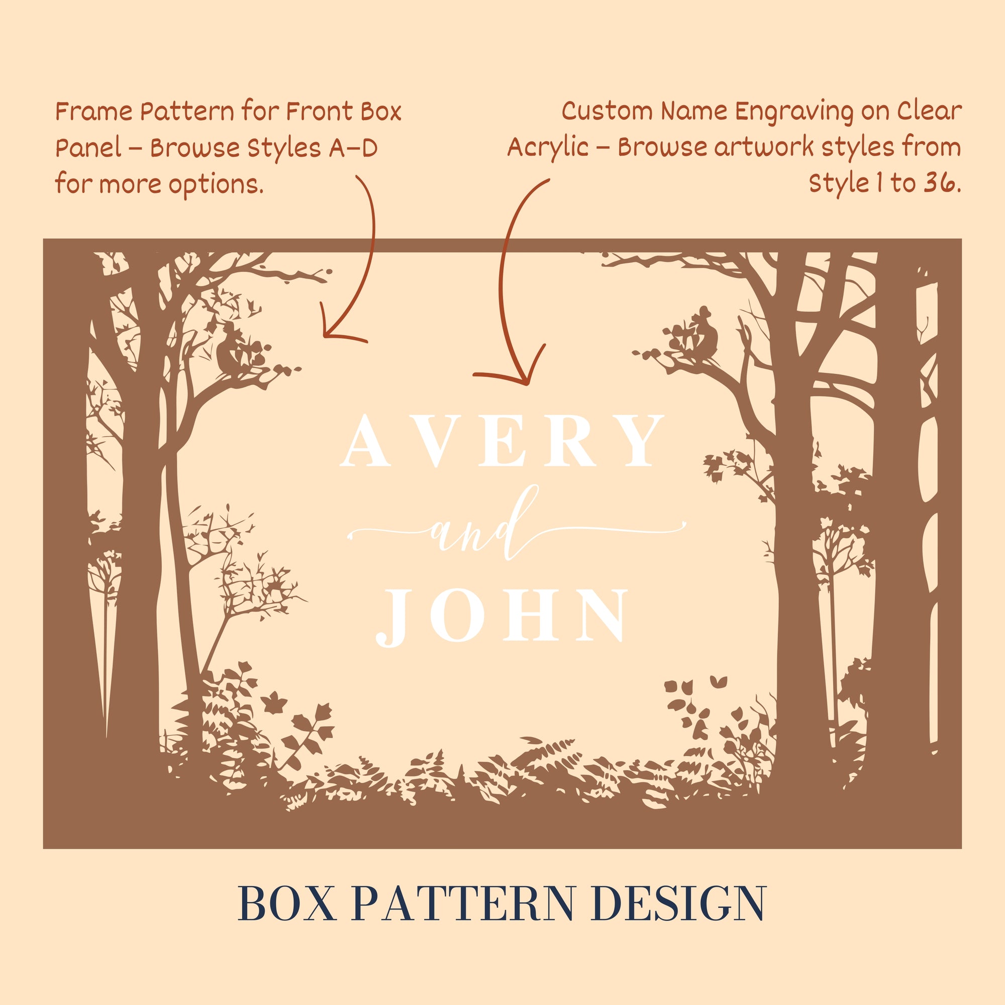 Custom Laser Cut Wooden Book Box, Personalised Wedding Favours, Birthday Keepsake Chest Photo Storage, Christmas, Engagement, Corporate Gift