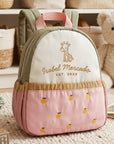 Custom Embroidered Kids Boy & Girl Backpack, Personalised Name Zipper Toddler Kindergarten School Bag, Baby Birthday Gift, Baptism Keepsake