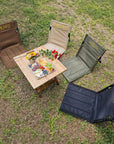 Custom Embroidered Portable Folding Camping Chair, Personalised Logo Ultra Light Outdoor Sport Beach/ Picnic Seat, Birthday, Coach Xmas Gift