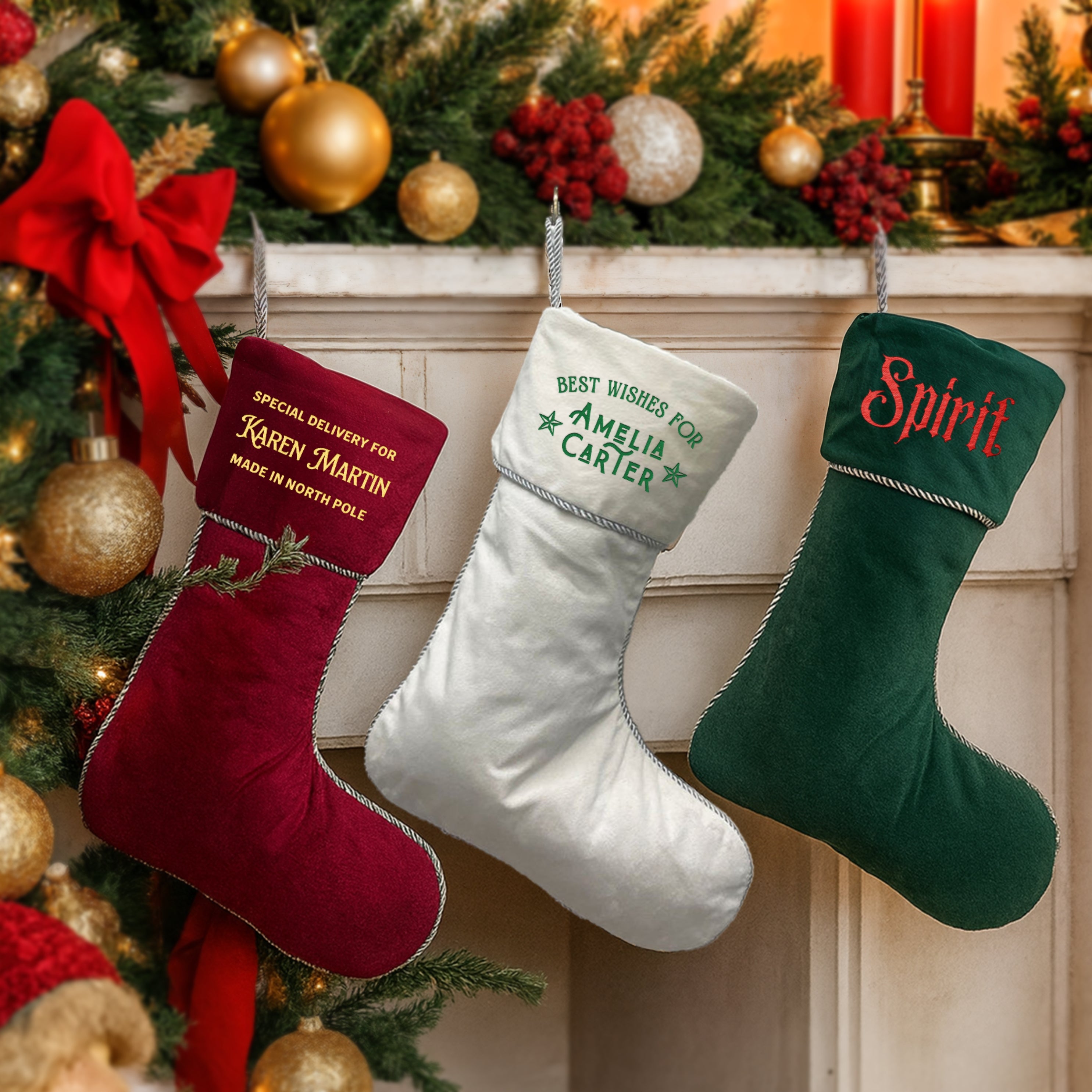 Personalised Santa Socks