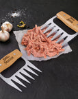 Custom Engraved BBQ Meat Claw Shredders, Personalised Grill Tool Set, Outdoor Barbecue Lover, Dad Birthday, Groomsman Housewarming Xmas Gift