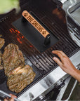 Custom Engraved Cast Iron BBQ Grill Press, Personalised Burger & Meat Weight, Barbecue Lover, Outdoor Cooking Dad Birthday Housewarming Gift