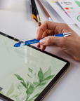 Custom Engraved Metal Ink Pen & Touchscreen Stylus, Personalised Ergonomic Ballpoint Digital Pens, Wedding Favours, Event Corporate Gifts