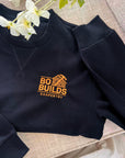 Custom Logo Embroidered Unisex Crewneck Sweatshirt, Personalised Company Uniform, Team Apparel Branded Business Clothing Xmas Corporate Gift