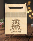 Custom Made Wooden Wedding Card Post Box, Personalised Name Date Money, Envelope, Wising Well Mail Rustic Storage Keepsake Gift Event Supply