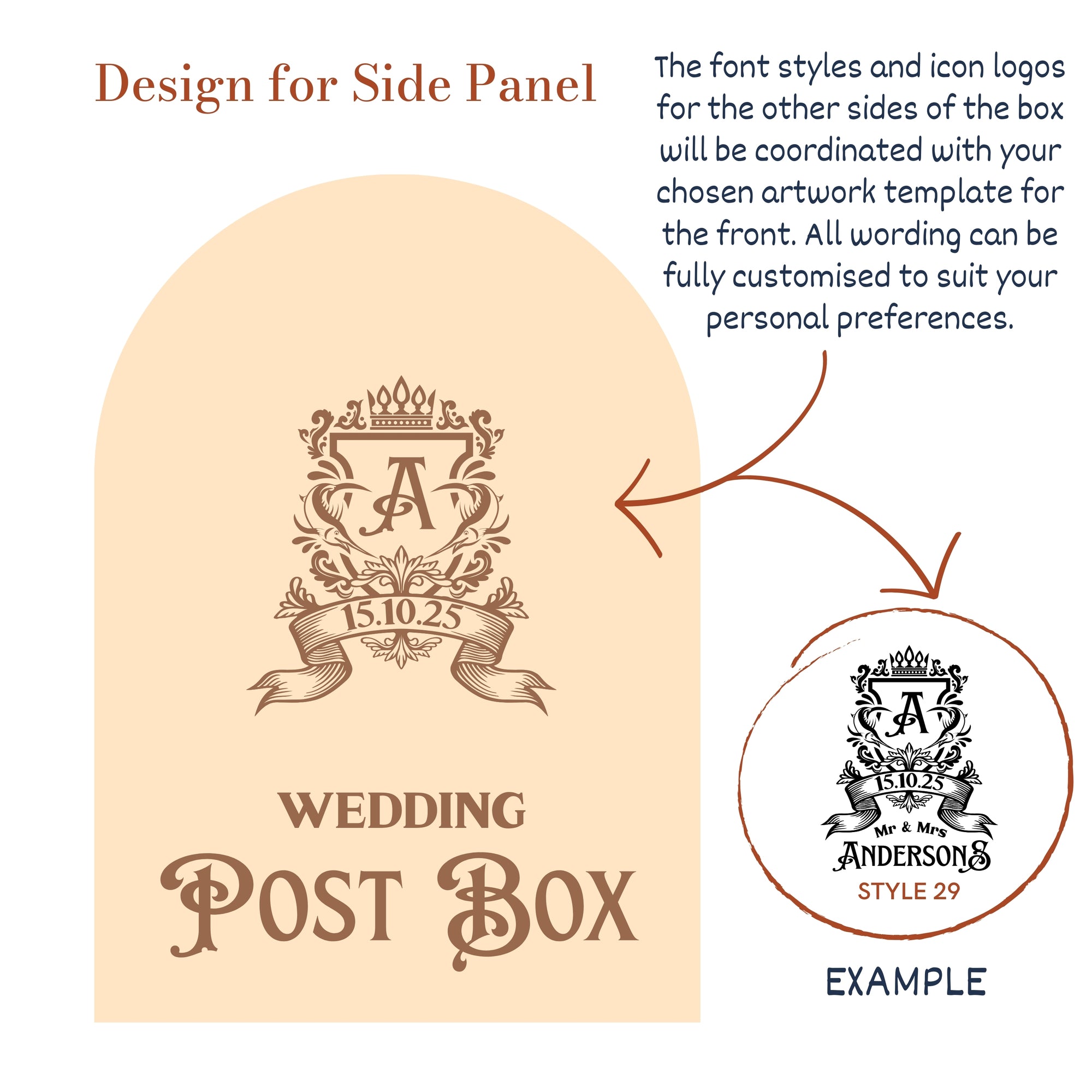 Custom Made Wooden Wedding Card Post Box, Personalised Name Date Money, Envelope, Wising Well Mail Rustic Storage Keepsake Gift Event Supply