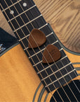Custom Engraved Walnut Guitar Picks & Engraved Keepsake Box Case Set, Personalised Logo Musicians, Teacher, Student, Wedding, Mom, Dad Gifts