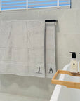 Personalised Embroidery Bath Towel, Custom Embroidered Name Logo Sport Club/ Hair Salon/ Spa Towels, Birthday, Housewarming, Corporate Gift