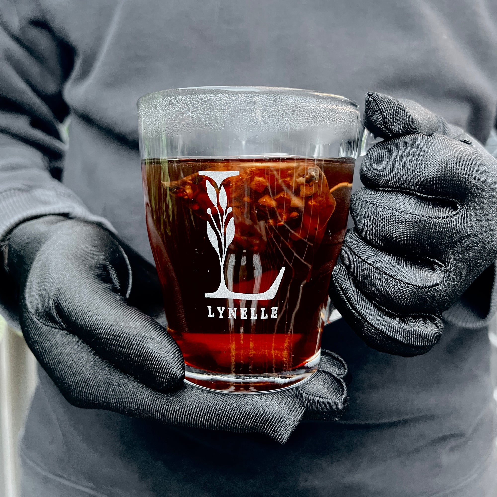 Personalised Handle Glass Coffee Mug , Custom Engraved Tea Cup, Wedding Favours, Birthday, Mother/ Father's Day, Christmas Corporate Gift