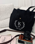 Personalised Carry Bag, Custom Print Eco Travel, Shopping, Work, School, Outdoor Daily Canvas Fashion Tote, Wedding Birthday, Corporate Gift