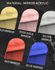 Mirror Acrylic Swatch