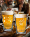 Personalised 1.8L Crystal Glass Beer Pitcher, Custom Engraved Logo Brewery Juice Beverage Jug, Dad Groomsman Housewarming, Xmas Barware Gift