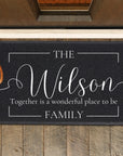 Personalised Doormat, Customised UV Printed PVC Loop Pile High Traffic Front Entry, Logo Estate Welcome Outdoor Indoor Mat Housewarming Gift