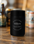 Personalised Double Wall Insulated Can Cooler, Custom Engraved Logo Stainless Steel Beer Bottle Stubby Holder, Dad Groomsmen, Corporate Gift