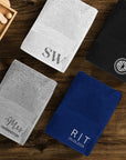 Personalised Embroidery Bath Towel, Custom Embroidered Name Logo Sport Club/ Hair Salon/ Spa Towels, Birthday, Housewarming, Corporate Gift