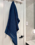 Personalised Embroidery Pattern Bath Towel, Custom Embroidered Name Logo Hotel Hair Salon Spa Towels, Birthday, Housewarming, Corporate Gift