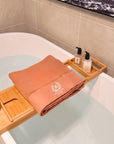 Personalised Embroidery Pattern Bath Towel, Custom Embroidered Name Logo Hotel Hair Salon Spa Towels, Birthday, Housewarming, Corporate Gift