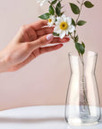 Personalised Glass Carafe Vase, Custom Engraved Home Wedding Decor, Bridesmaid Favour, Christening, Housewarming, Anniversary, Birthday Gift