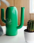 Personalised Green Metal Cactus Garden Watering Can, Custom Engraved Flower Plant Tool, Teacher, Housewarming, Birthday, Mom, Dad Xmas Gift