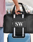 Personalised Gym Duffle Bag, Custom Print Travel/ Sport/ Fitness Light Waterproof Carry On Weekender Storage Barrel Bag, Groomsmen, Dad Gift
