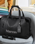Personalised Gym Duffle Bag, Custom Print Travel/ Sport/ Fitness Light Waterproof Carry On Weekender Storage Barrel Bag, Groomsmen, Dad Gift