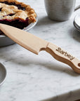 Personalised Kid Wooden Kitchen Cooking Tool Set & Cutting Board, Custom Engraved Junior Chef Children Learning Toy Baby First Birthday Gift