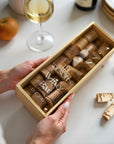 Personalised Wooden & Acrylic Lid Wine Cork Collection Storage/ Engraved Wine Bottle Holder Box, Custom Logo Wedding, Housewarming, Birthday, Retirement, Corporate Gifts