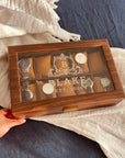 Personalised 3, 6, 10, 12 Slots Watch Display Wooden Case Box, Custom Engraved Men Accessories Storage, Groomsman Dad Mom Birthday Xmas Gift