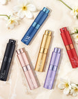 Personalised Perfume Atomiser – Refillable, Portable Mist Scent Spray Bottle, Bridesmaid, Groomsman Gift, Travel Destination Wedding Favours