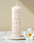 Personalised UV Print In Loving Memory Candles, Custom Memorial Candle Set, Pet Sympathy Gift, Funeral Ceremony Keepsake Remembrance Tribute