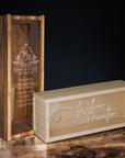Personalised Wooden & Acrylic Lid Wine Cork Collection Storage/ Engraved Wine Bottle Holder Box, Custom Logo Wedding, Housewarming, Birthday, Retirement, Corporate Gifts