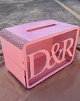 Personalised Laser Cut Wooden Wedding Card Wishing Box - Rectangle