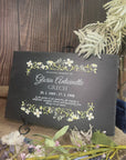 Personalised Photo Memorial Slate Sign Custom Print In Loving Memory Garden Stone Funeral Cemetery Plaque Display Pet Loss of Love Pray Gift