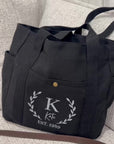 Personalised Carry Bag, Custom Print Eco Travel, Shopping, Work, School, Outdoor Daily Canvas Fashion Tote, Wedding Birthday, Corporate Gift