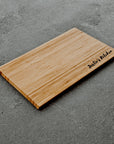 Personalised Small Bamboo Wooden Cheese, Cake Serving Tray Chopping Board , Engraved Custom Wedding Anniversary Housewarming Decor Gift