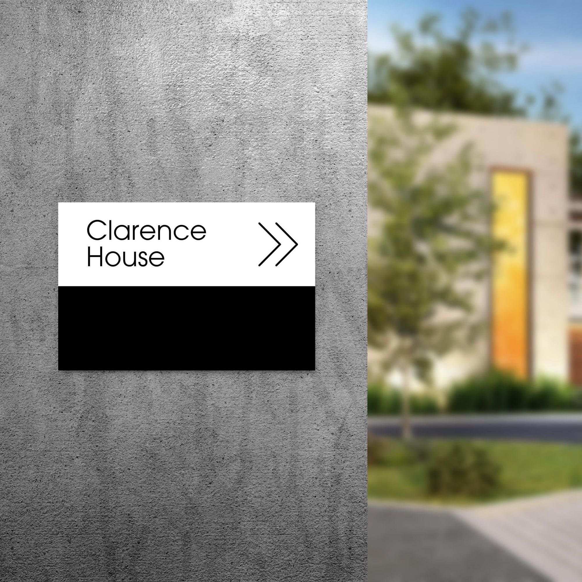 Custom Engraving Double Layers Modern Acrylic House Number, Aluminium Street Name Home Address, Landscape Mailbox/ Letterbox/ Room Sign, Door Plaque, Personalised Wall Plate, Business Logo Signage for Office, Company, Apartment, Hotel, / House Warming's Gift